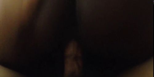 Big booty black hoe riding the D.!