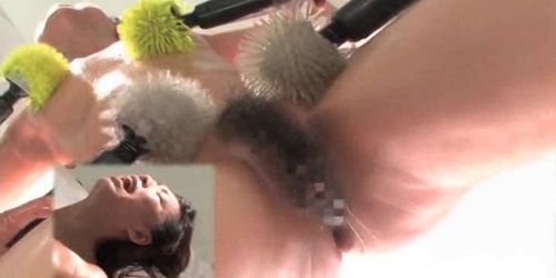 Asian babe having orgasms - video 1