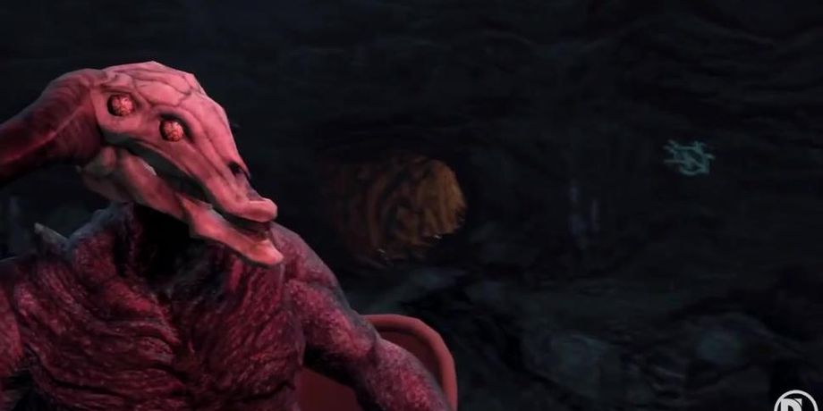 Lara Croft 3D SFM Monster Bang - Tnaflix.com