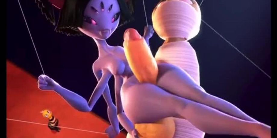 Undertale Muffet Big Tittys Porn - 2 minutes with muffet - Tnaflix.com