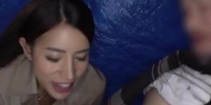 Una puta que se folla a vagabundos sucios y apestosos (Maria Nagai)
