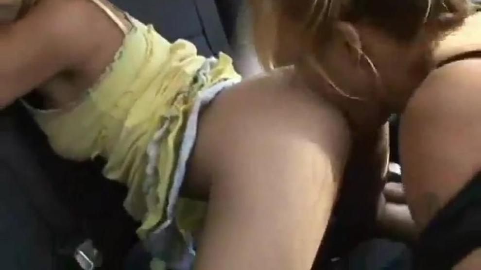 Nicole Ray And Debi Diamond Lesbian Sex In The Car