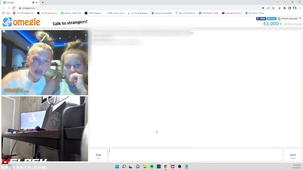 Exclusive Omegle feet cum content