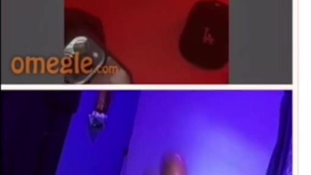 Amateur Omegle feet cum stream