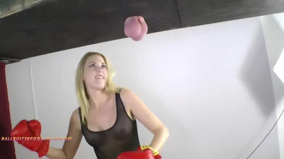 Alexandra Testicle Boxing For Losers