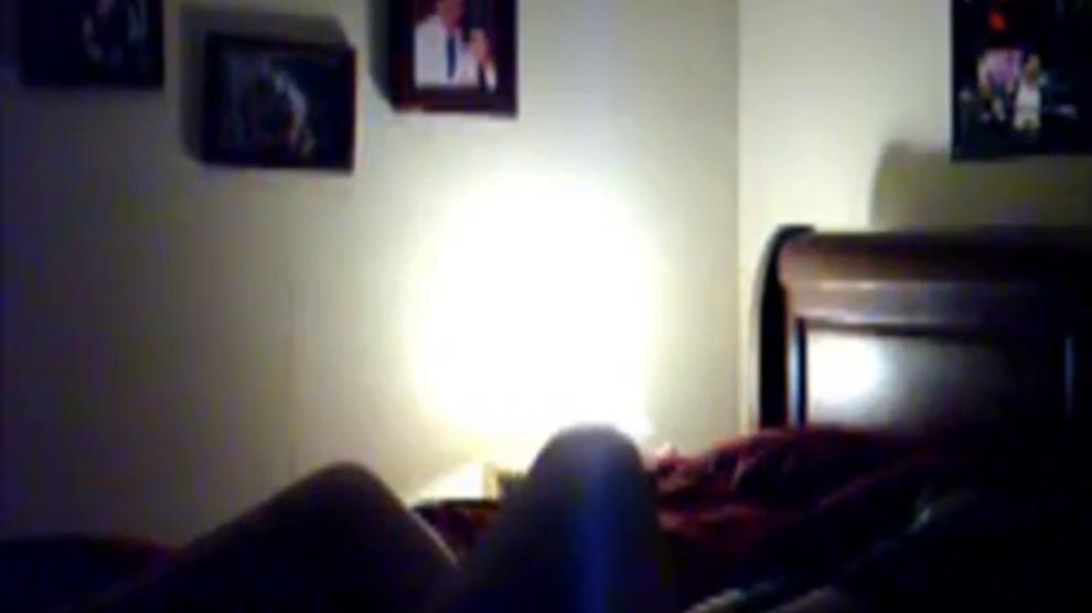 Amateur POV webcam cheating