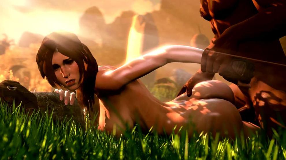 Slow And Sensual Sex Of Lara Croft During Excavation Tomb Raider 3d