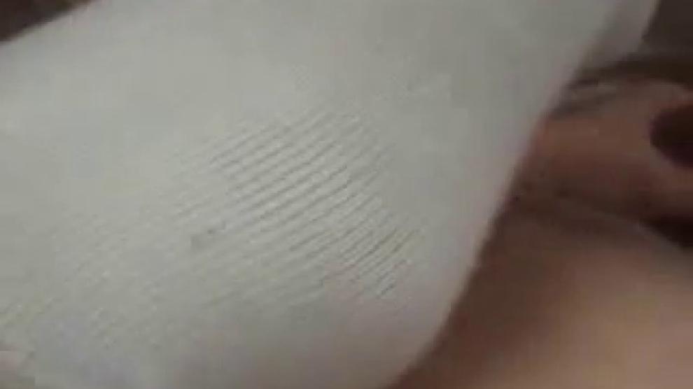 Sockjob And Cum In Her Socks Porn Videos