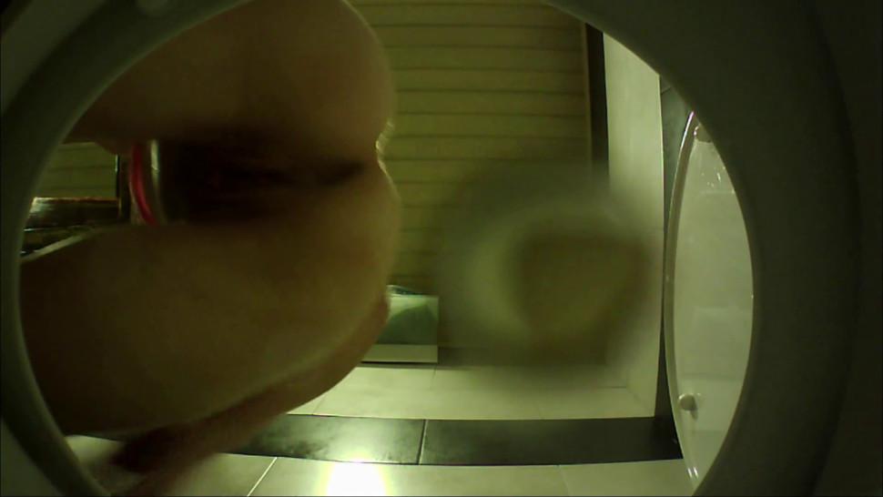 Spy Cam Hidden Inside Teens Toilet Bowl 1 Day Footage Of Closeup