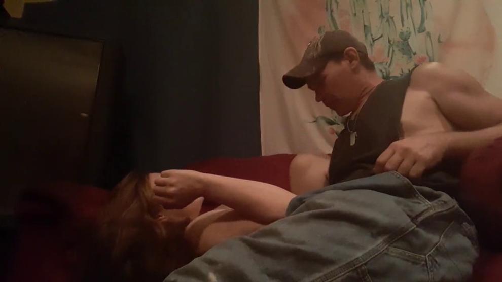 Step Daughter Begs Step Dad To Let Her Suck And Fuck Him Cause Mom Is