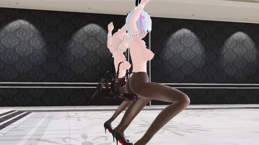 MMD Insect Rem And Ram Gimme That Bunny Suit Submitted By