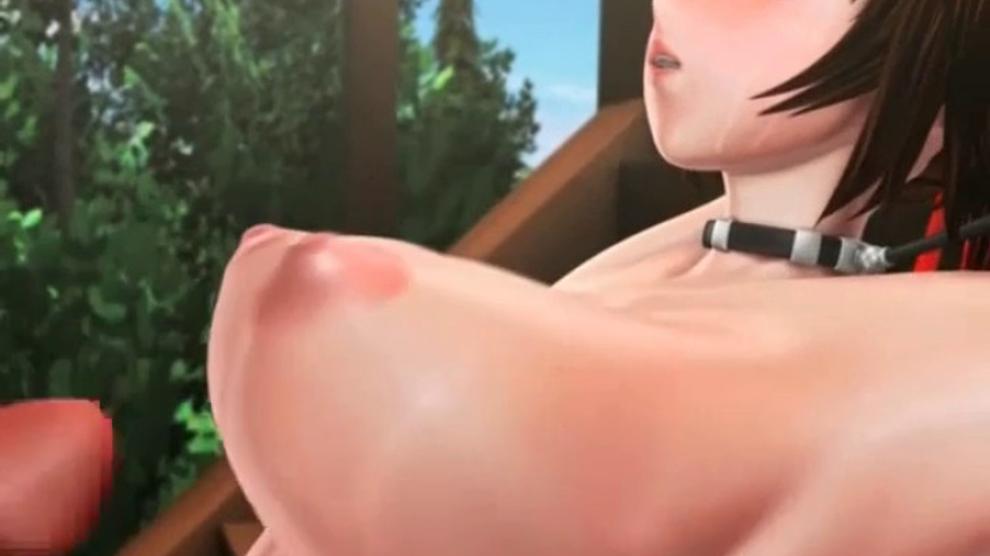 3d Anime Hentai Hottie Gets Cummed On Her Huge Tits Porn