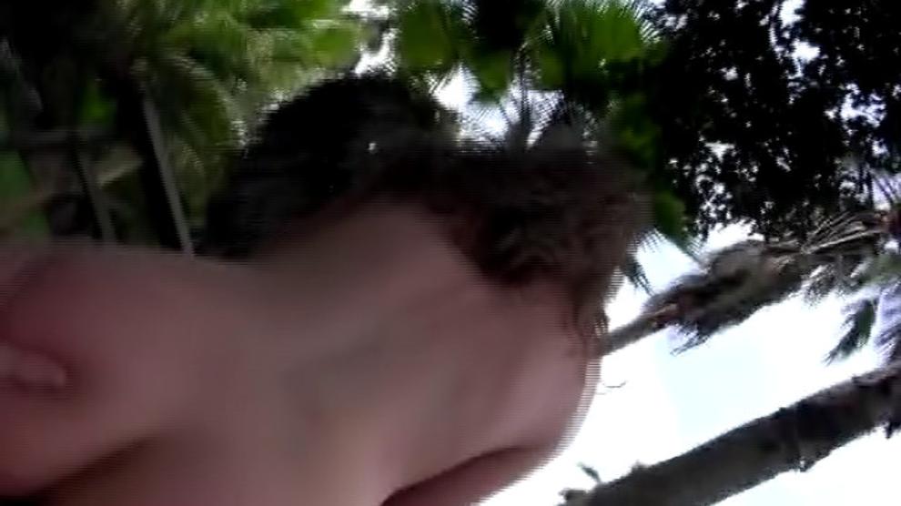 Thai Monsterschwanz Outdoor Pov
