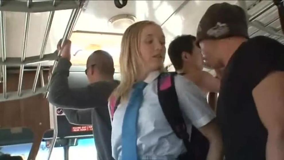 Hot Blonde Teen Gets Gang Groped On The Bus Porn Videos
