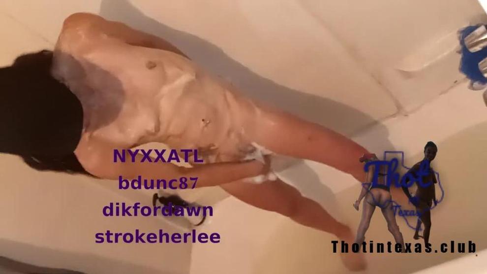 Thot In Texas Thin Thot Petite Bath Butt Unicorn Bathing Bbc Creampie