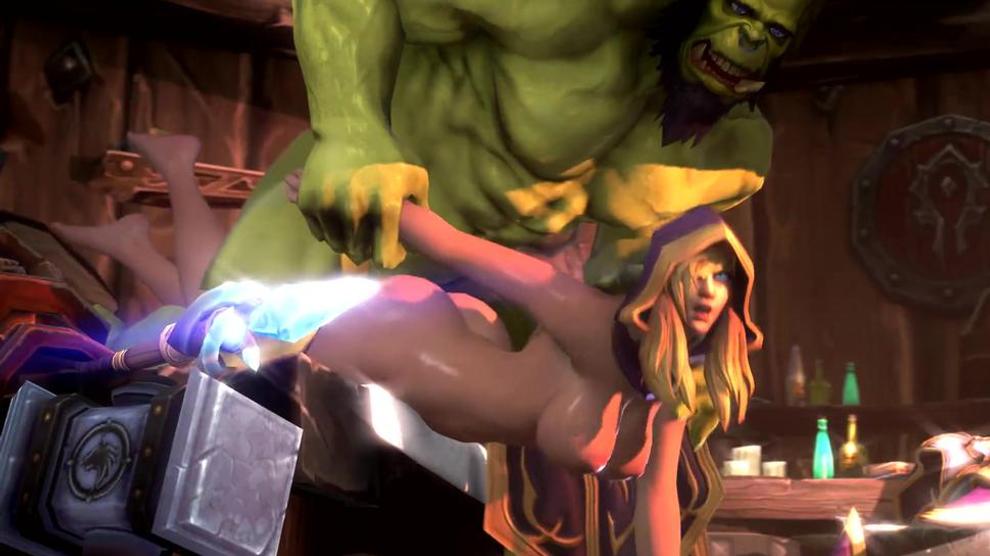 Jaina And Thrall Having Rough Deep Sex Behind World Of Warcraft 3d Animations [10 Min Full Hd