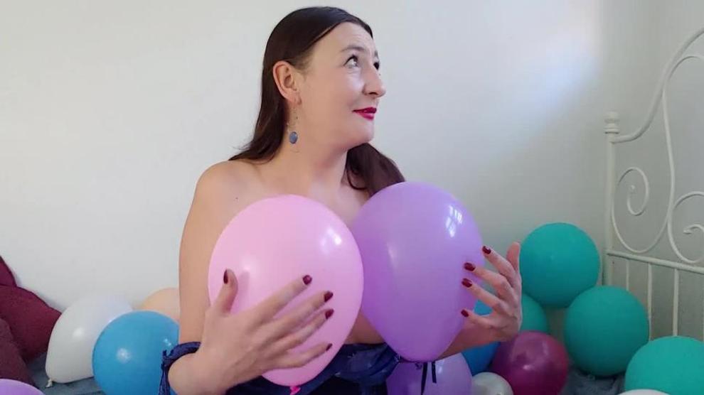 Balloons For Adults Part 2 Blowing And Banging Nonpop Balloon Sex