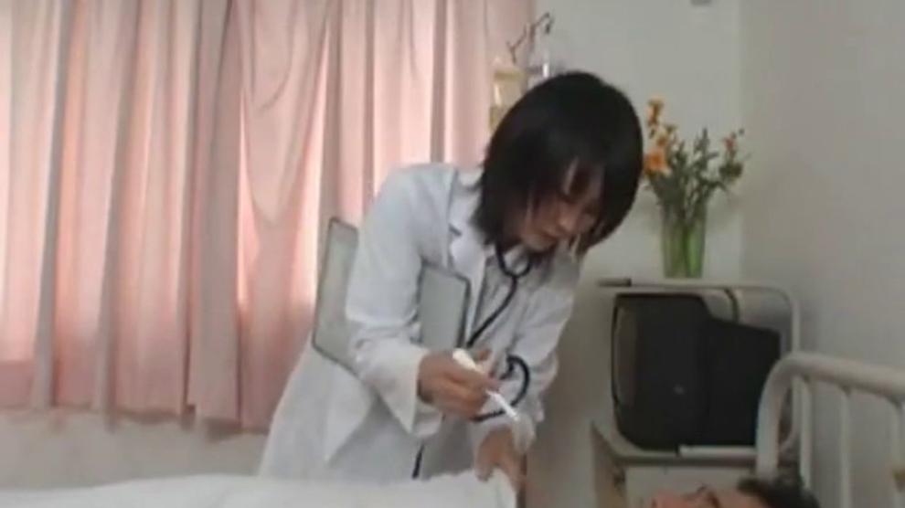 Super sexy Japanese nurses sucking part4