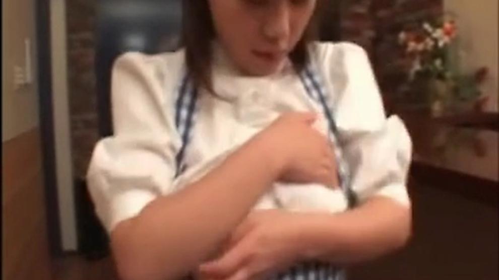 Busty Japanese Waitress Fucked In Public Uncensored Porn Videos
