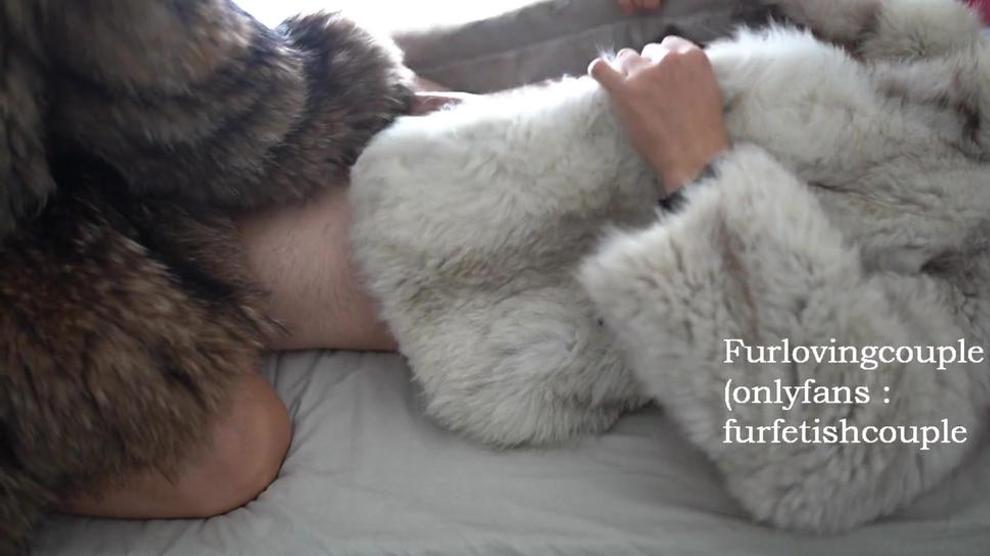 Furjob In White Fox Fur And Raccoon Fur Coat Porn Videos