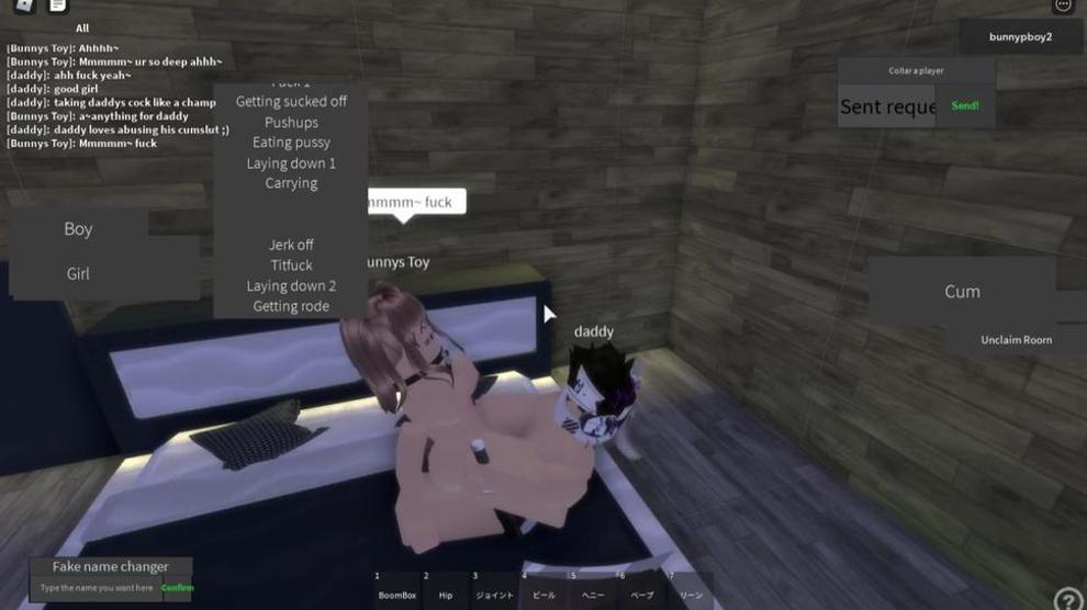 Roblox Sex Cute White Slut Rides Weeb Fat Cock 