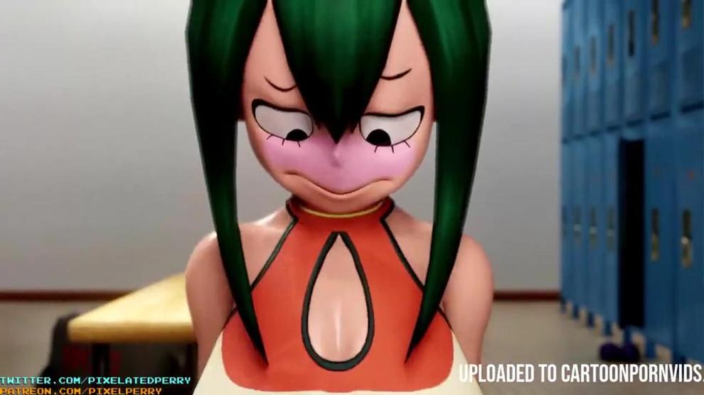 Tsuyu Asui Fucking Ochako Uraraka [ Futa ] Porn Videos