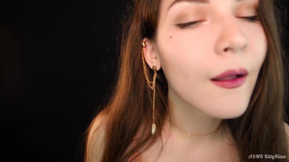 KittyKlaw ASMR Mouth Sounds And Kissing You PATREON Porn Videos