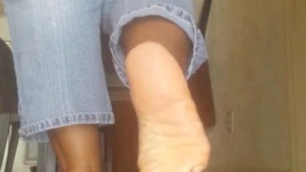 Ebony Feet Bust A Nut Porn Videos