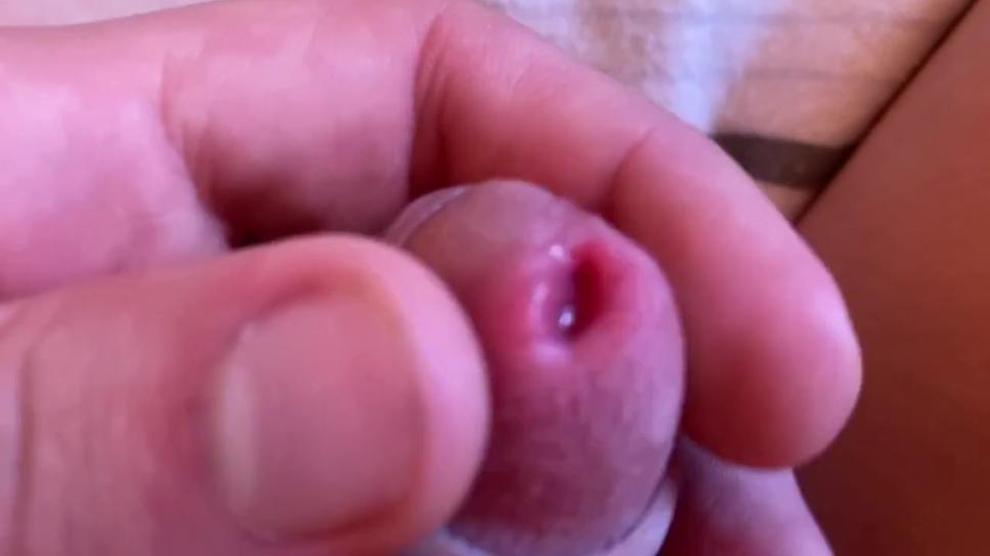 Close Up Big Pink Urethra Hole And Wet Cock Head Stimulation Porn Videos