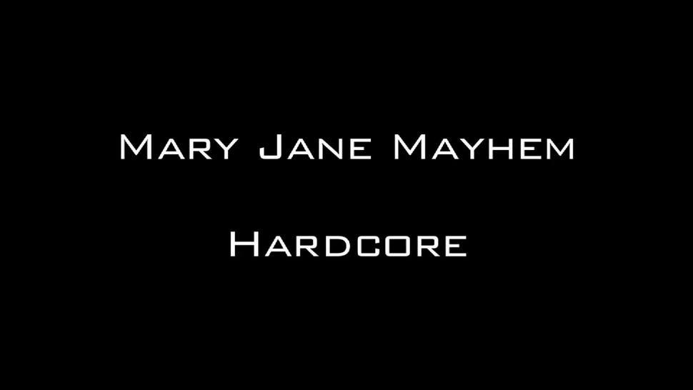 Cum On Redhead's Playful Feet - Mary Jane