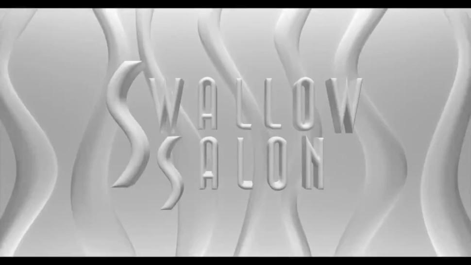 Swallow Salon Blowjob Oral Deep Throat Cum In Mouth Swallow Compilation