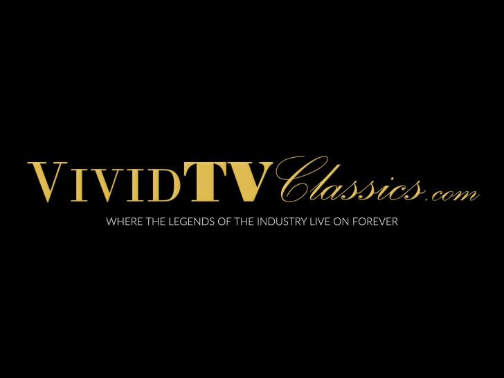 VIVID TV CLASSICS - Busty MILF DP drilled in classic porn threesome