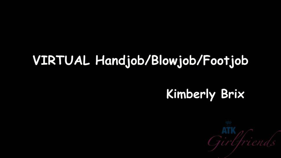 Sweet Gf With Playful Feet - Kimberly Brix