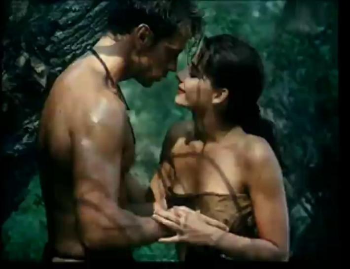 Tarzan and Jane fuck hard in jungle