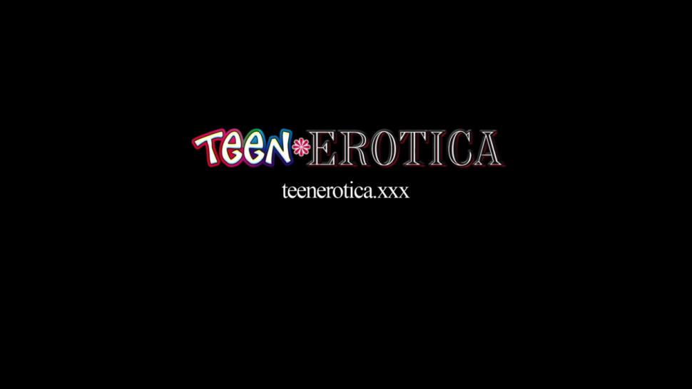 TEEN EROTICA - Naughty Massage Leads to Hot Anal with Teen Rebecca Rainbow