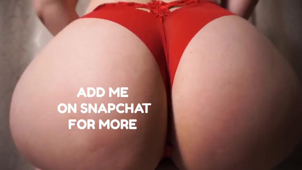 Horny and lonely riding dildo on Snapchat