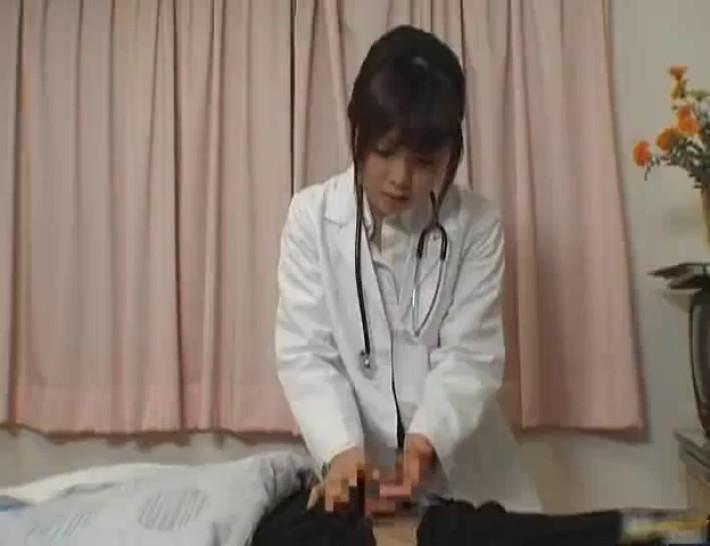 Japanese female doctor gets some hot sex part2