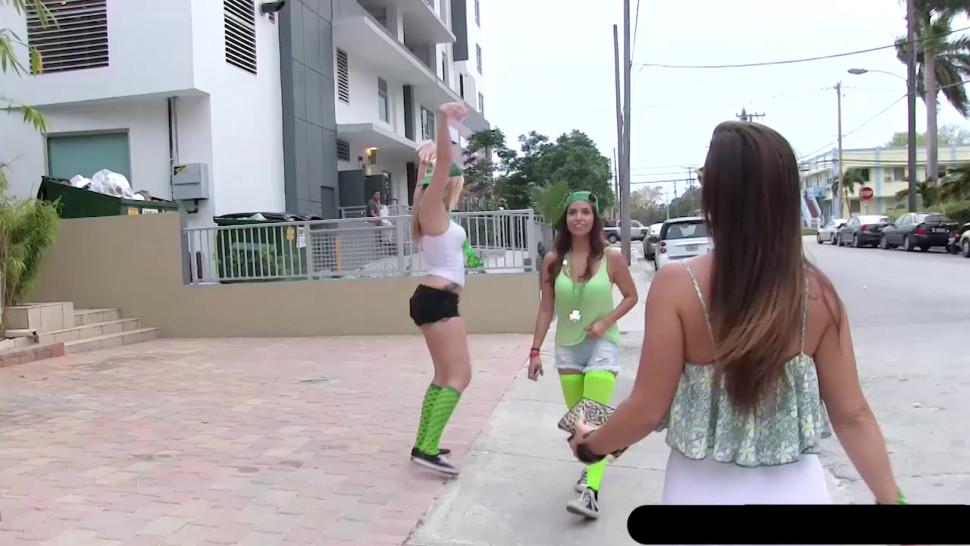 St Patricks day orgy with horny teens and big cocks