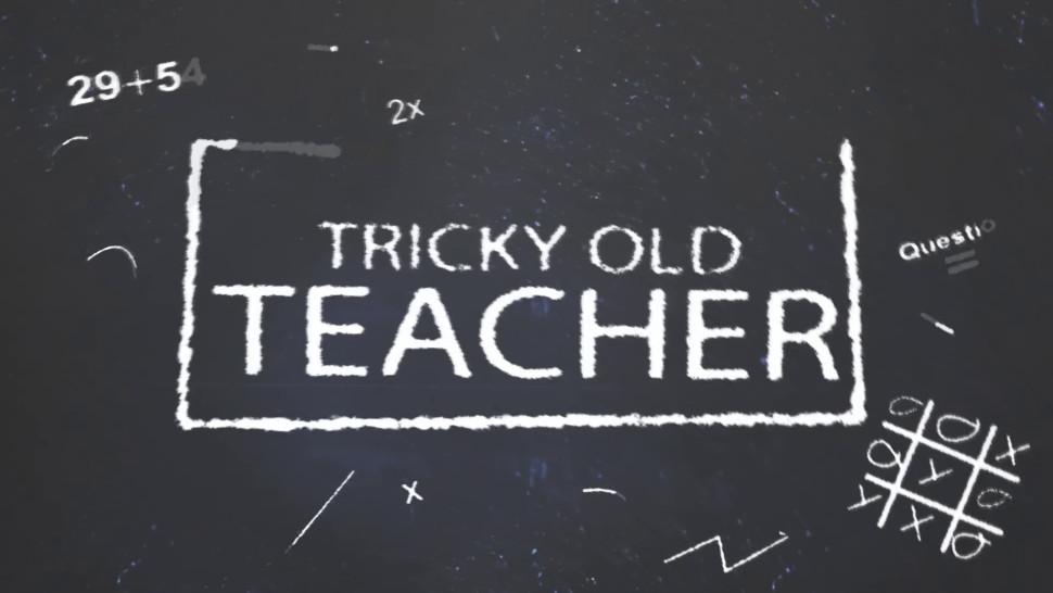 Tricky old Teacher - Sweetie Gets her Asshole Ruined by an Angry Teacher