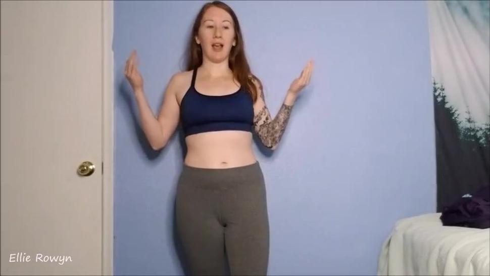 Mommy Tries on Gym Clothes