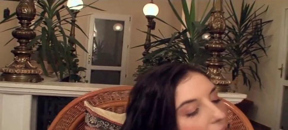 Lovely brunette cutie olive gets groped and fucked