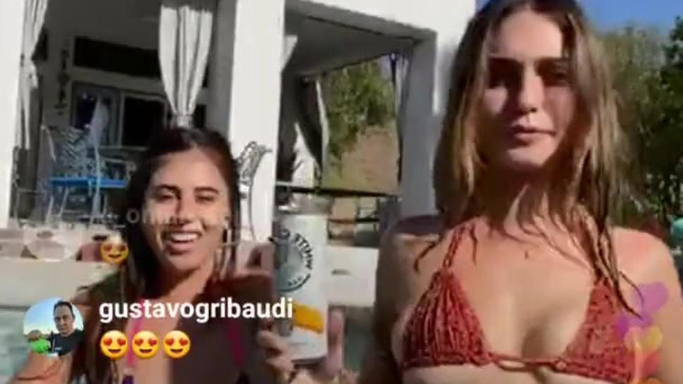 IG models twerk on live