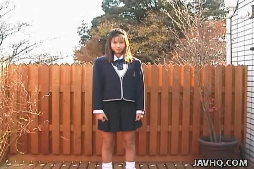 JAVHQ - Piss; Japanese teen sucks and swallows teacher cock uncensored