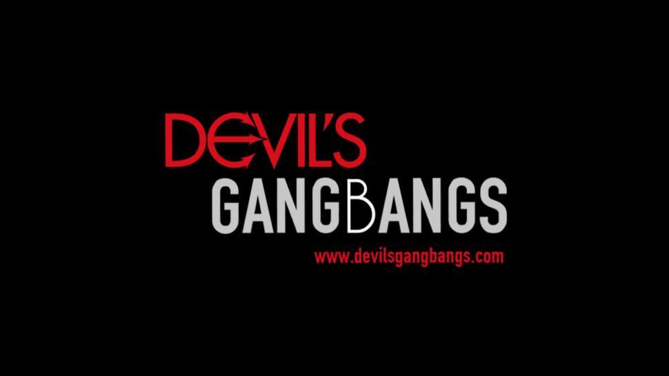 DevilsGangbangs Horny Schoolgirl Anal Creampied