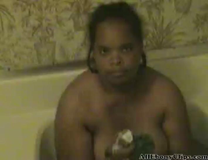 Amateur Ebony Bbw In The Bathtub black ebony cumshots ebony swallow interr