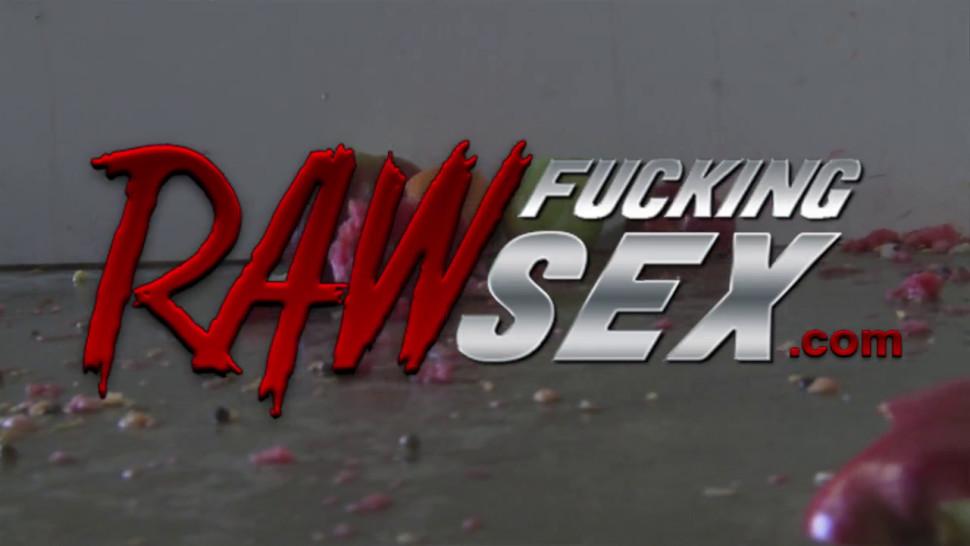 Raw Fucking Sex - Hot Busty Carla Cox Hot Threesome Rough Fuck