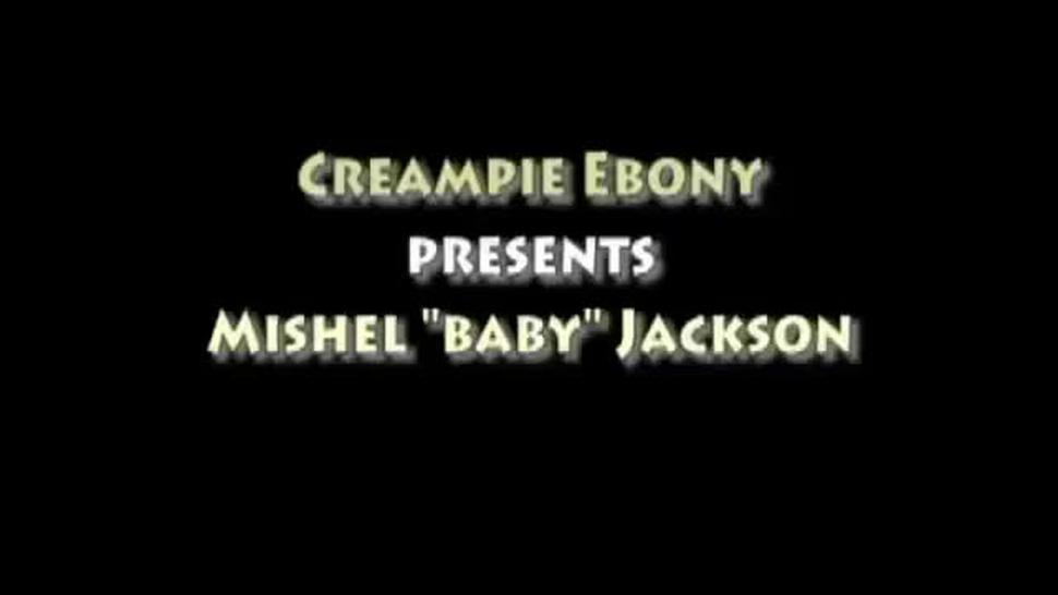 Sexy ebony creampie