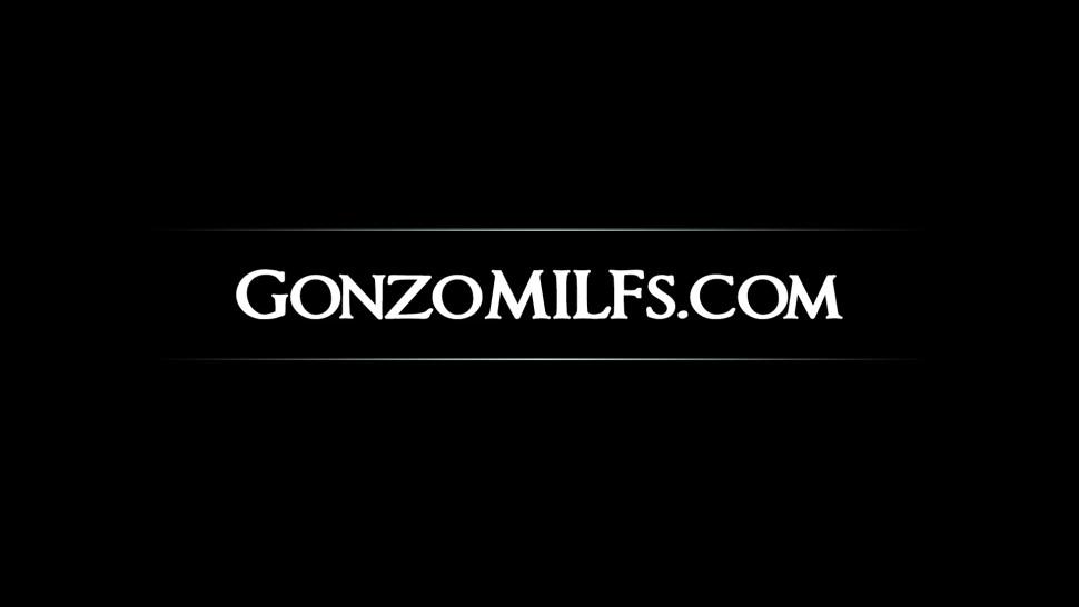 GONZO MILFS - Busty lesbo MILF toying pussy with spicy younger babe