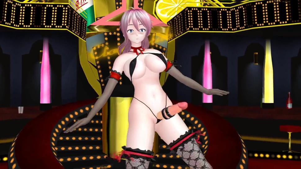 [3D Mmd Futanari] Futanari Kasuko Dance & Cock Growth #2 Hq (94 Fps) By Monmusumonmusu