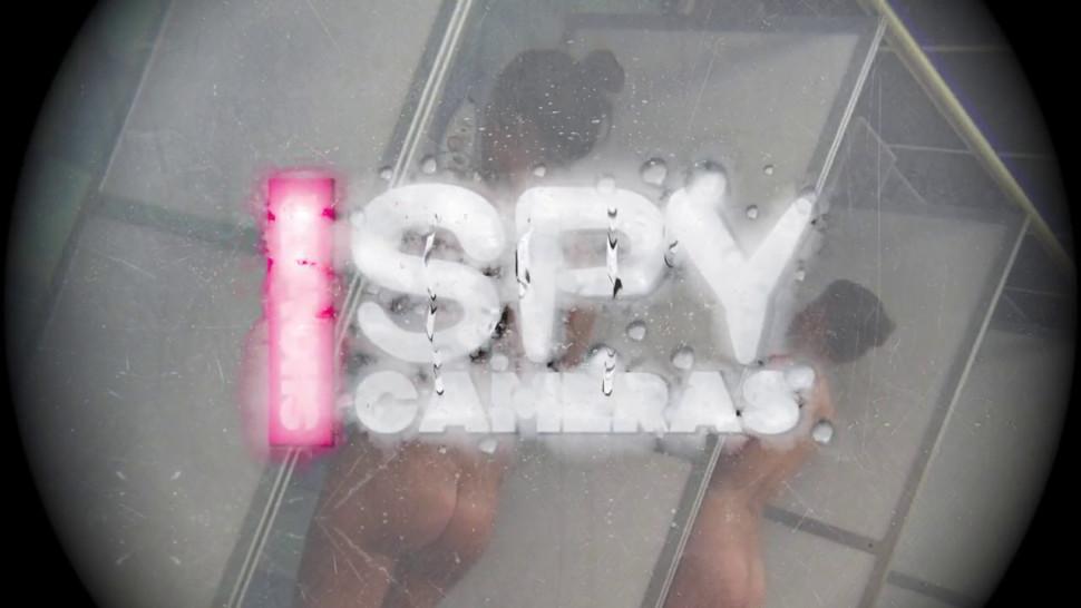 Spy on real amateurs via spy camera set in public female shower rooms